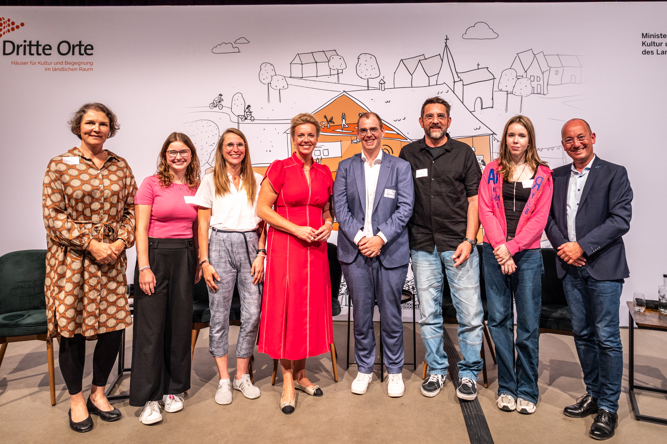 Gruppenbild Dritte Orte Auftakt August 2025