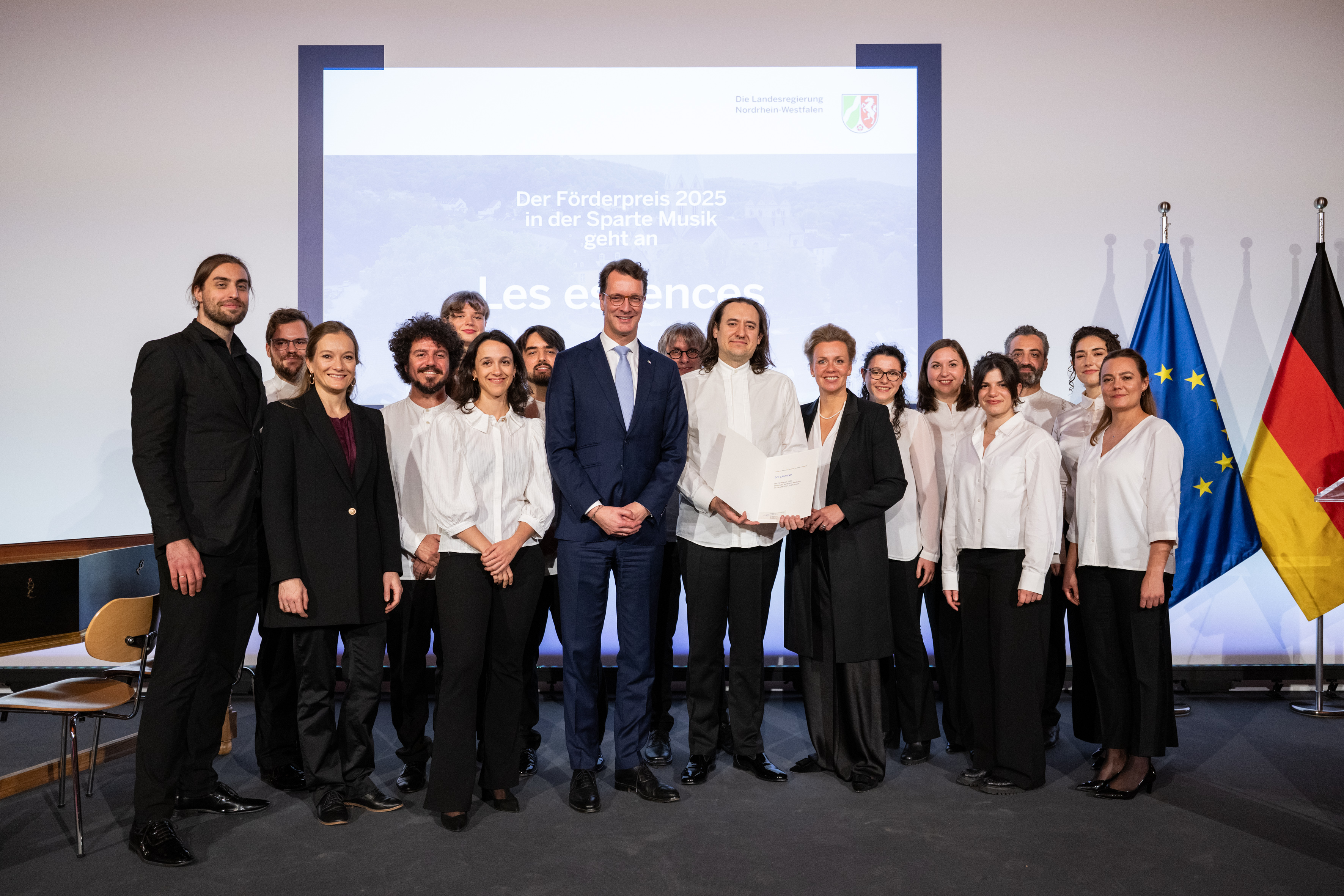 Gruppenbild Les essences