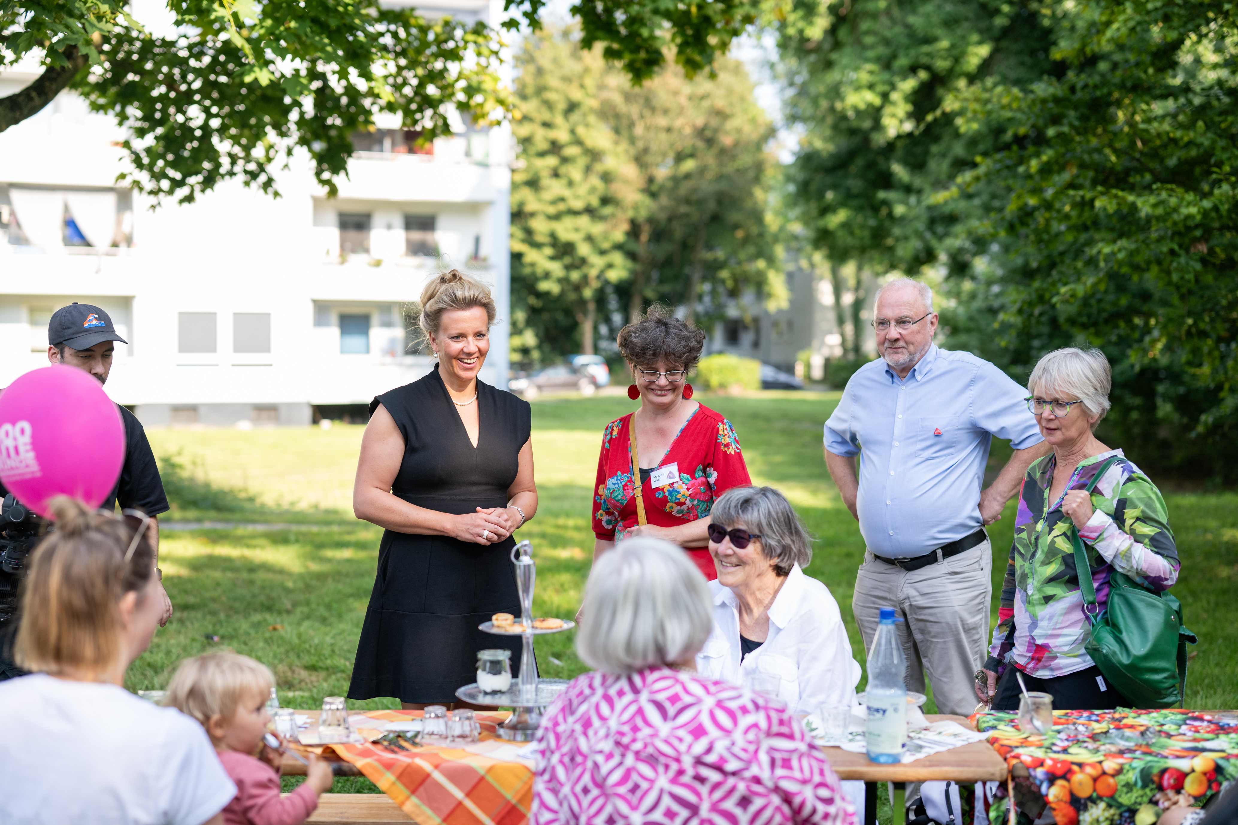Tag der Dritten Orte 2024: Foto Lange Tafel
