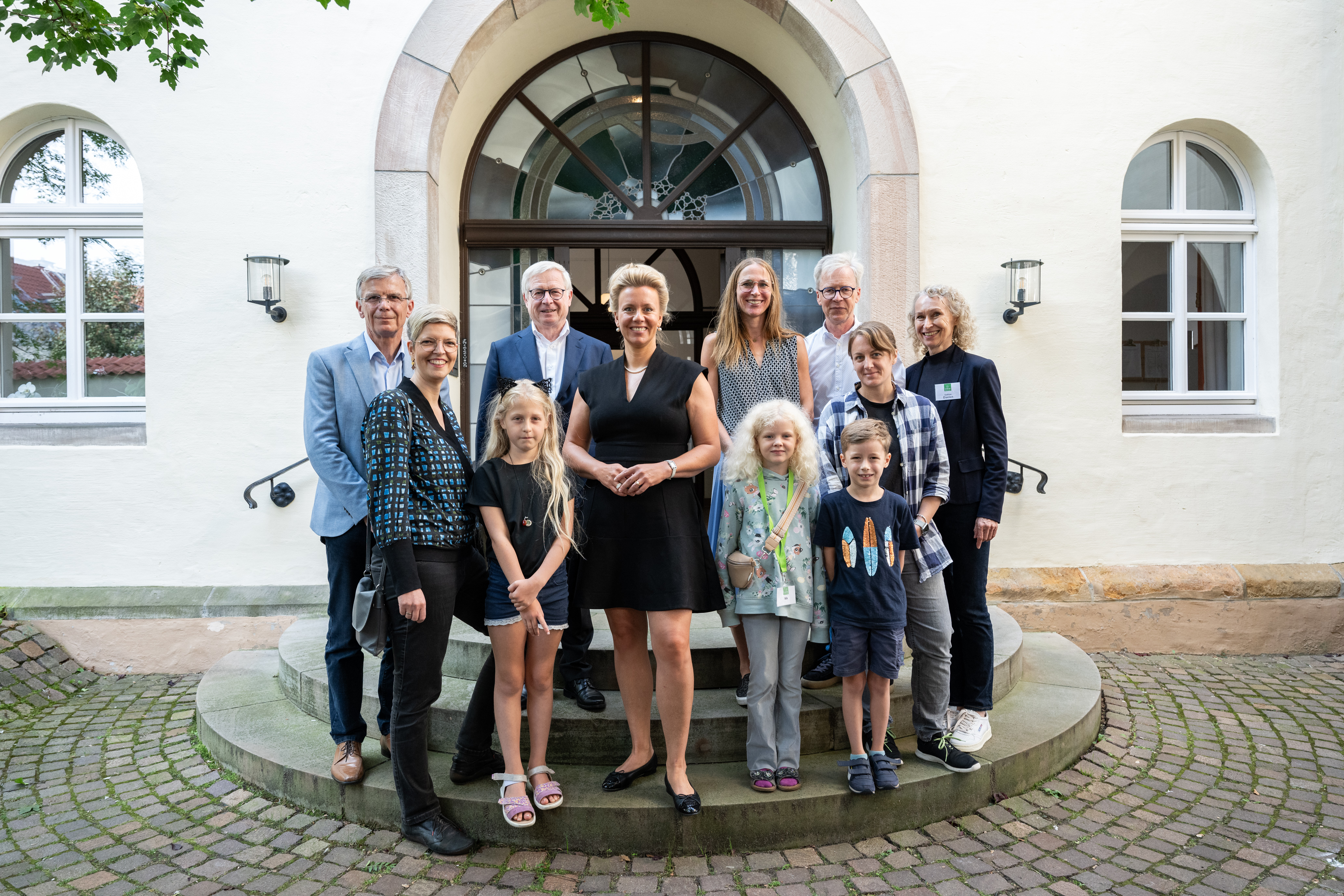 Tag der Dritten Orte 2024: Gruppenfoto Junges Kloster Wiedenbrück