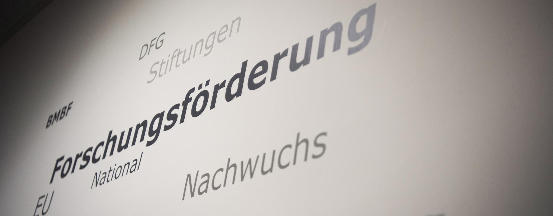 Symbolbild Förderlinien der Deutschen Forschungsgemeinschaft (DFG)