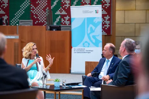 Diskussion im Landtag
