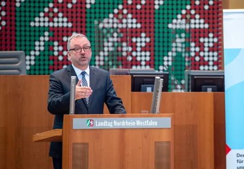 Rede im Landtag