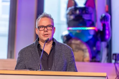 Marcus Lobbes, Intendant der Akademie für Theater und Digitalität