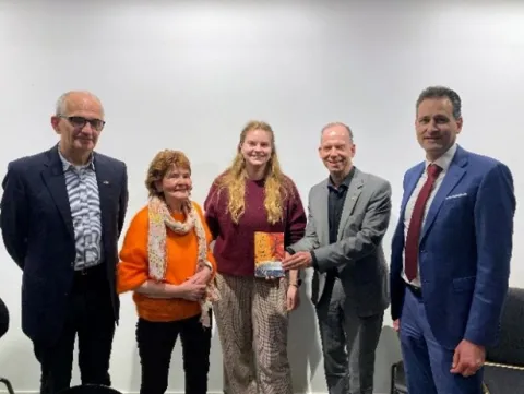 Gruppenfoto zur Lesung