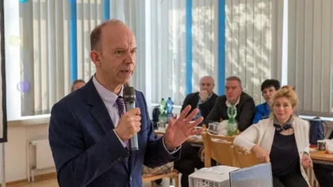 Heiko Hendriks bei seiner Festrede