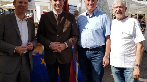Heiko Hendriks zu Gast beim BdV in Bonn, Gruppenfoto.
