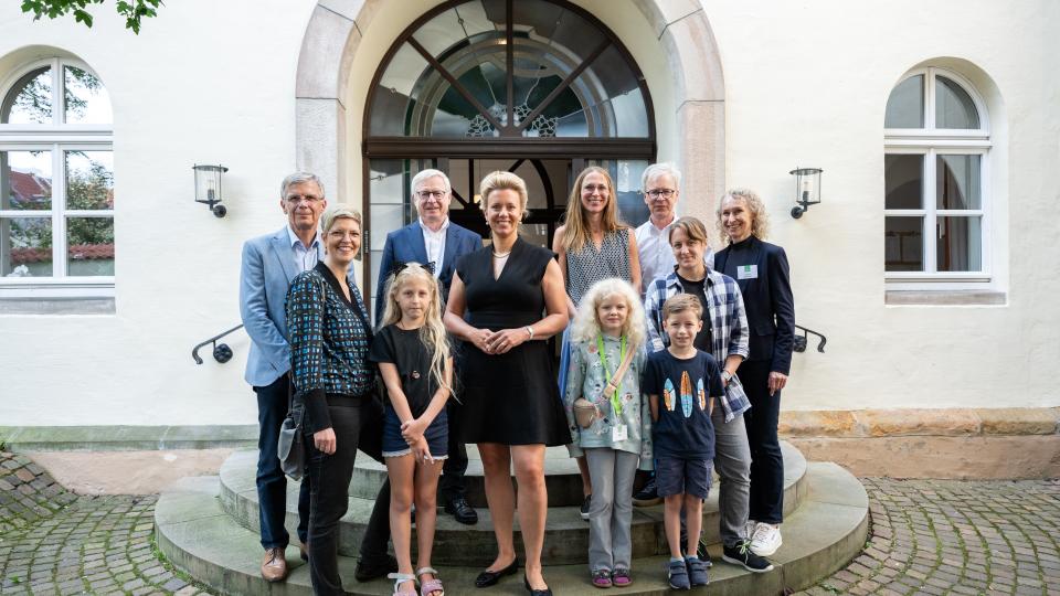 Tag der Dritten Orte 2024: Gruppenfoto Junges Kloster Wiedenbrück