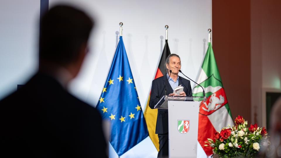 Ralf Rothmann auf der Bühne