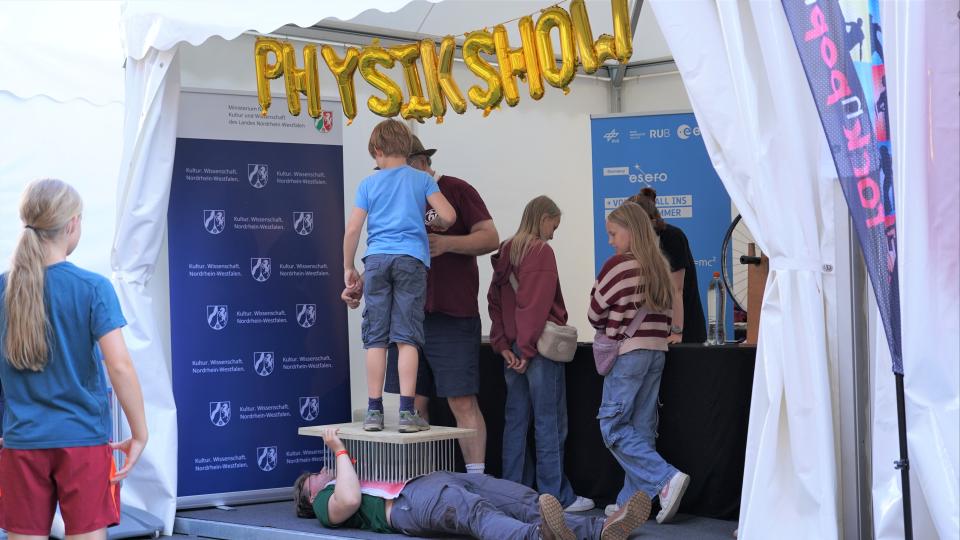 Physikshow-Experiment
