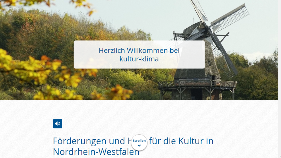 Website kultur-klima