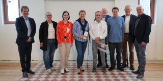 Verantwortliche Haus Lebenstein mit Ministerin Brandes