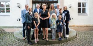 Tag der Dritten Orte 2024: Gruppenfoto Junges Kloster Wiedenbrück