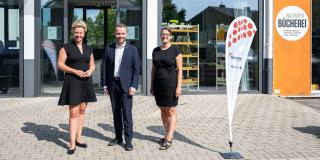 Tag der Dritten Orte 2024: Gruppenfoto Haus der Begegnung, Bildung und Kultur Waltrop 