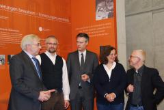 Klaus Kaiser besucht die Mahn- und Gedenkstätte Düsseldorf