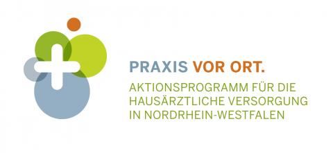 Logo des Aktionsprogramms "Praxis vor Ort"