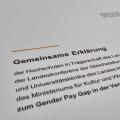 Symbolbild Gemeinsame Erklärung zum Gender Pay Gap