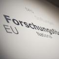 Wortwolke zum Thema Forschungsförderung