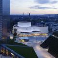 Blick auf das Düsseldorfer Schauspielhaus