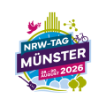 Logo und Werbung für NRW-Tag 2026 in Münster